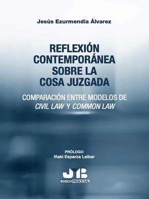 cover image of Reflexión contemporánea sobre la cosa juzgada